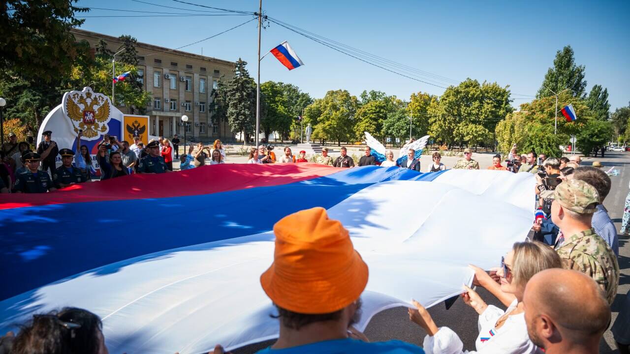 Генічеськ на Херсонщині під російською окупацією